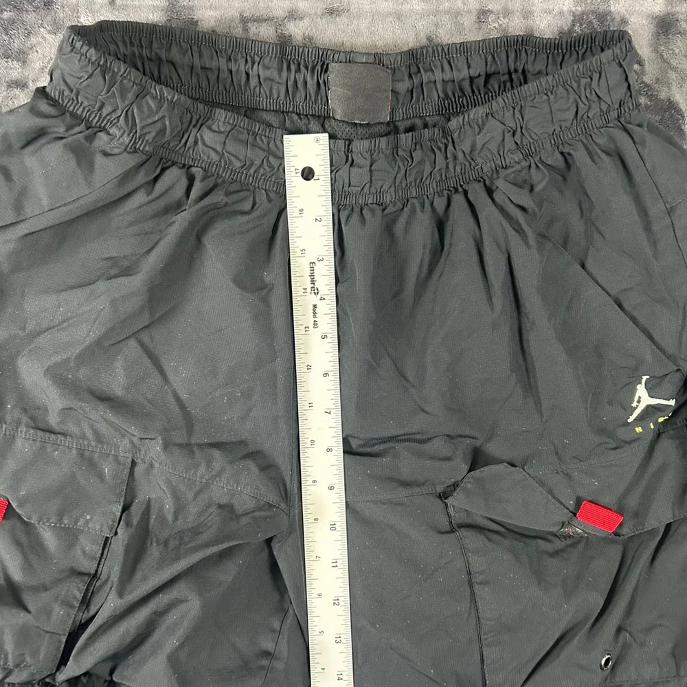 Jordan Cargo Shorts Mens XL Black Jumpman Nylon Mesh Lined Athletic 1827